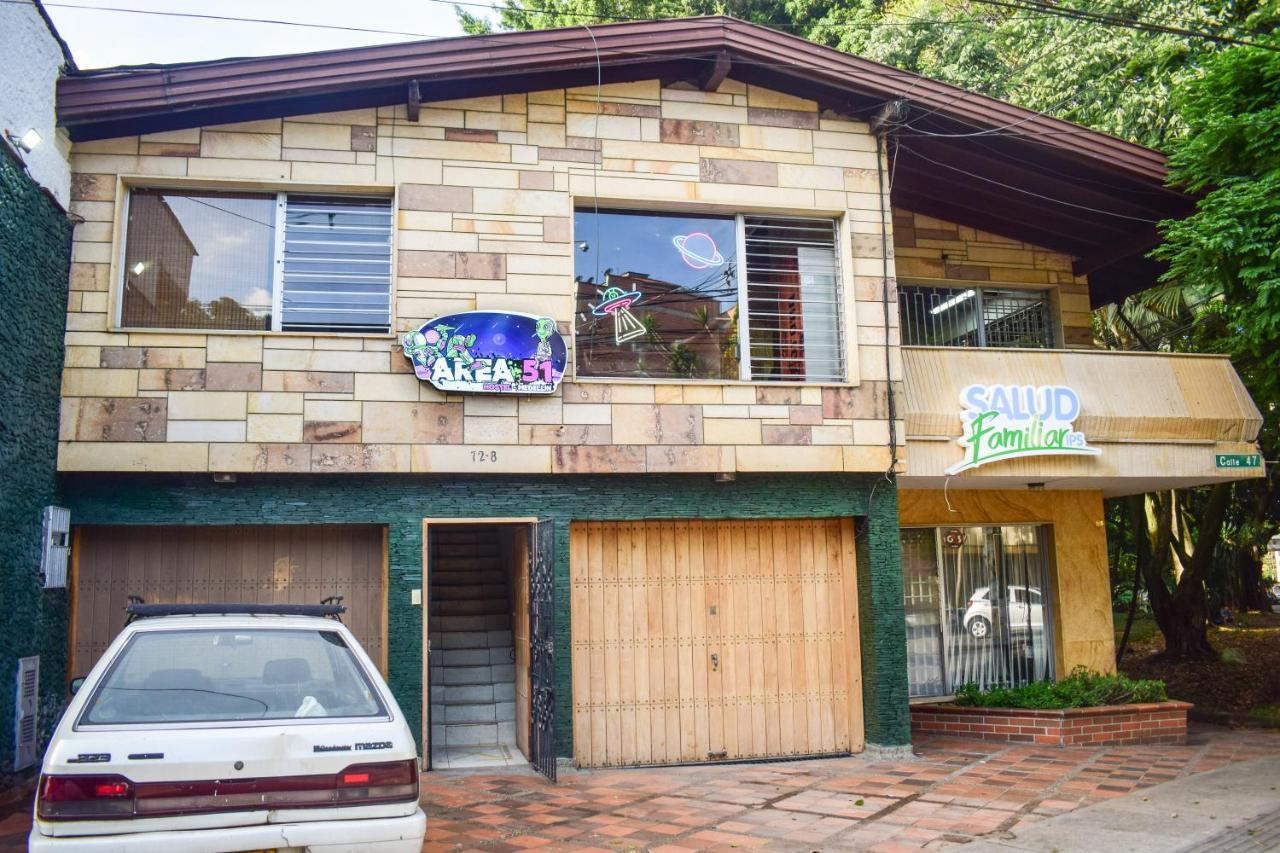 Area 51 Hostel Medellín Kültér fotó