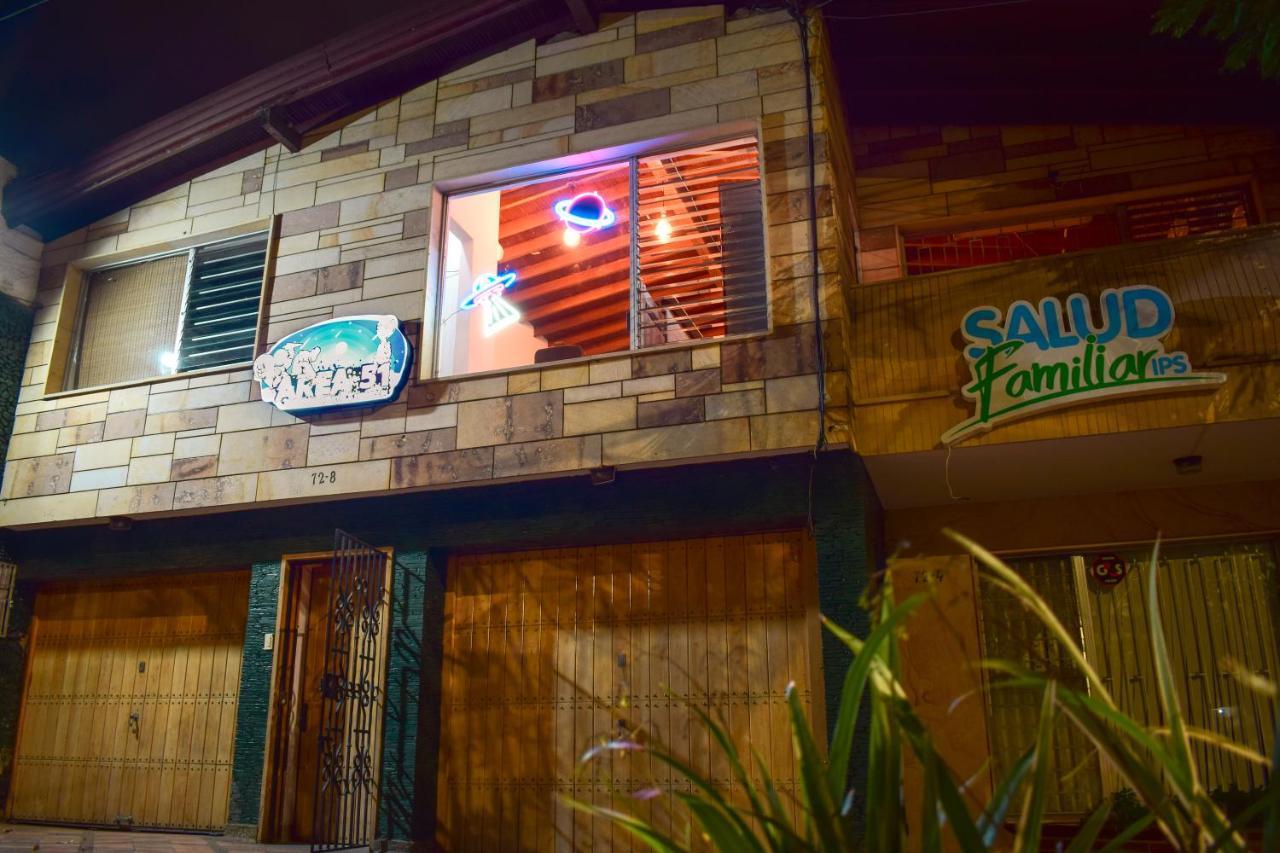 Area 51 Hostel Medellín Kültér fotó